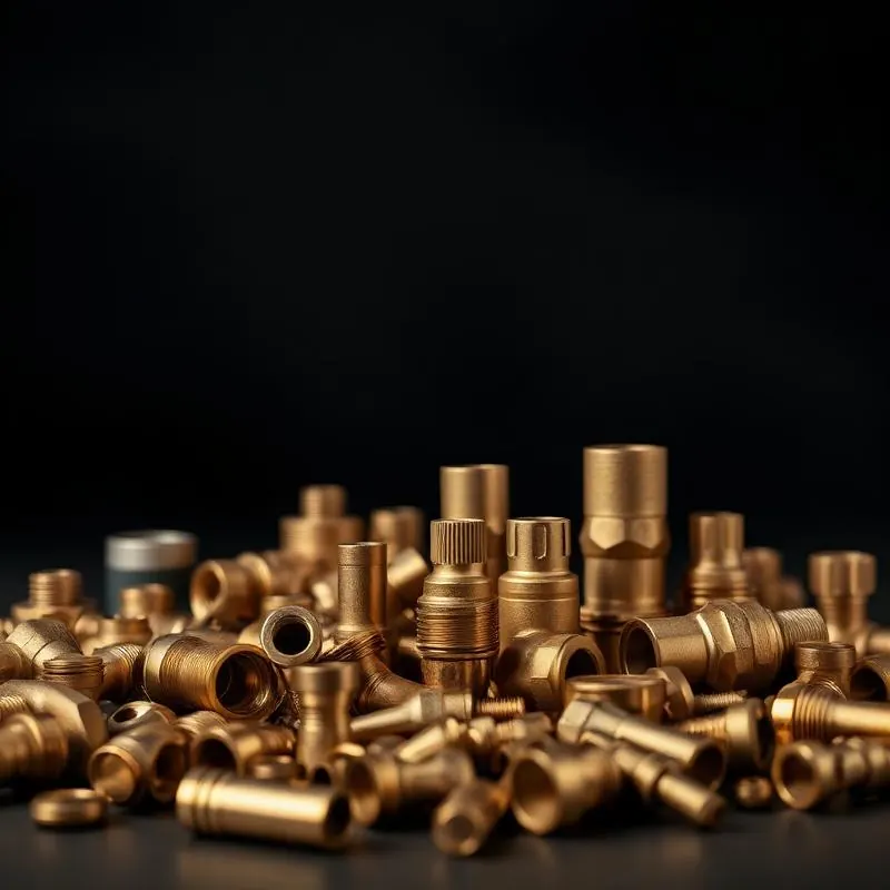 Brass scrap metal